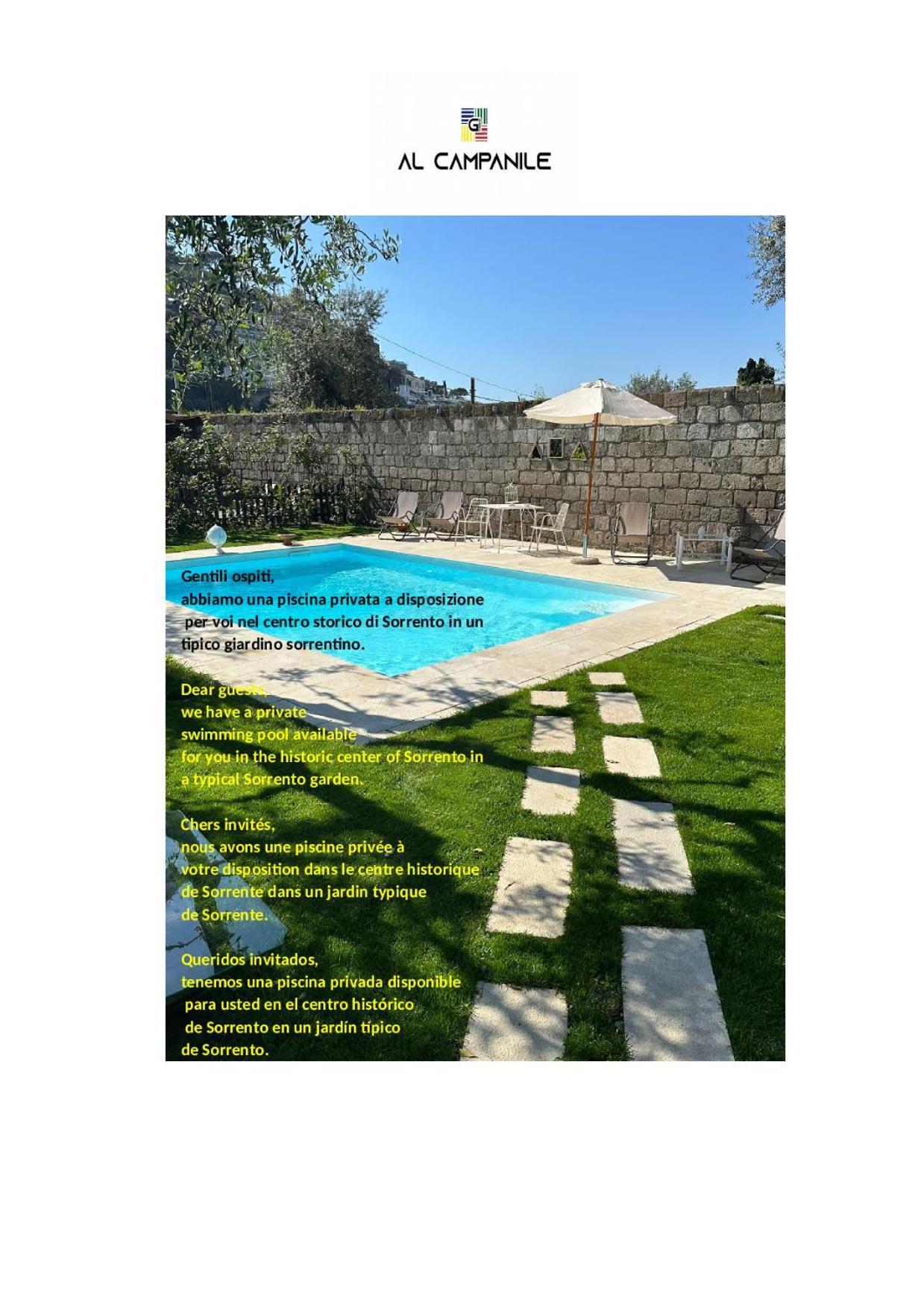 Al Campanile Hotel Sant'Agnello Luaran gambar